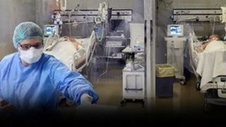 VIDEO| 11 bolnavi de COVID, &icirc;ntr-un singur salon