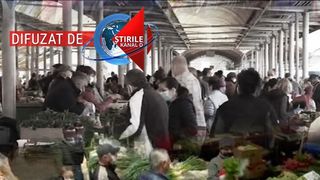VIDEO| Haos &icirc;n piețele din Rom&acirc;nia: Sf&acirc;nta &icirc;nghesuială nu are restricții!