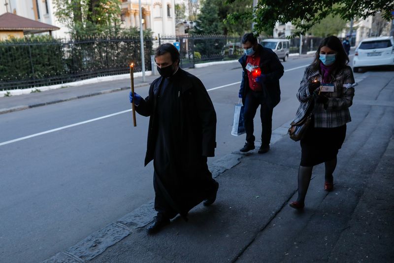 Paștele, celebrat în izolare. Imagini senzaționale