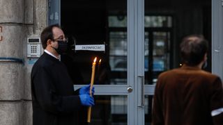 Paștele, celebrat &icirc;n izolare. Imagini senzaționale