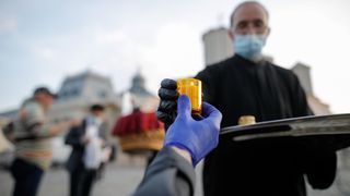 Paștele, celebrat &icirc;n izolare. Imagini senzaționale