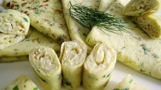 Clătite cu dovlecei. O rețetă simplă, un aperitiv delicios - rece sau cald