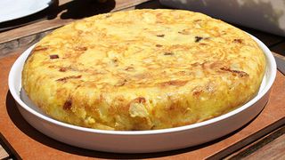 Omleta cu cartofi