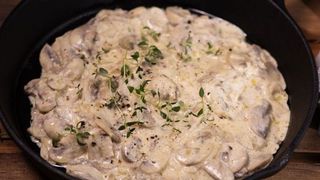 ciulama cu pui si ciuperci reteta