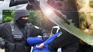 VIDEO | Război cu săbii la supermarket