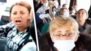 VIDEO | Umiliţi în drumul spre carantină