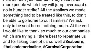 Captivi pe un vas de crozieră din cauza covid