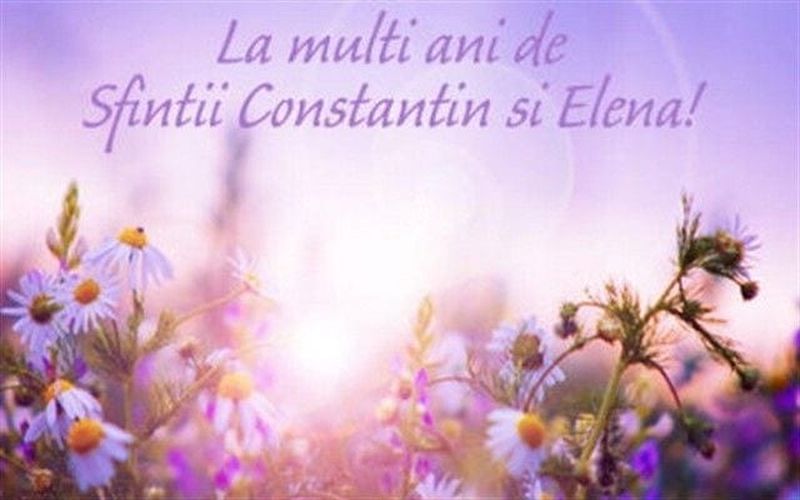 La mullţi ani, Constantin! La mulţi ani, Elena! 
