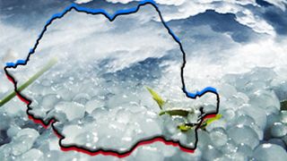 VIDEO | Sudul ţării, albit de gheaţă