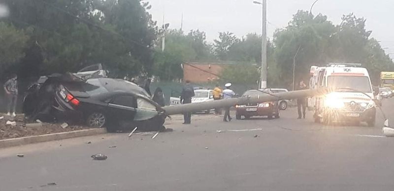 Accident devastator la Giurgiu