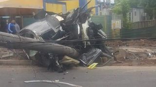 Accident devastator la Giurgiu. Mai multe autospeciale s-au deplasat la fața locului