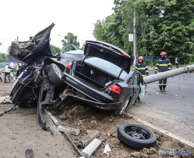 Accident devastator la Giurgiu