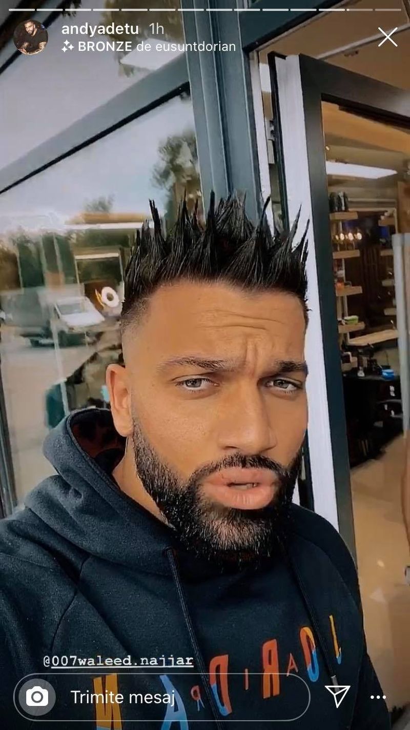 schimbare de look andy adetu