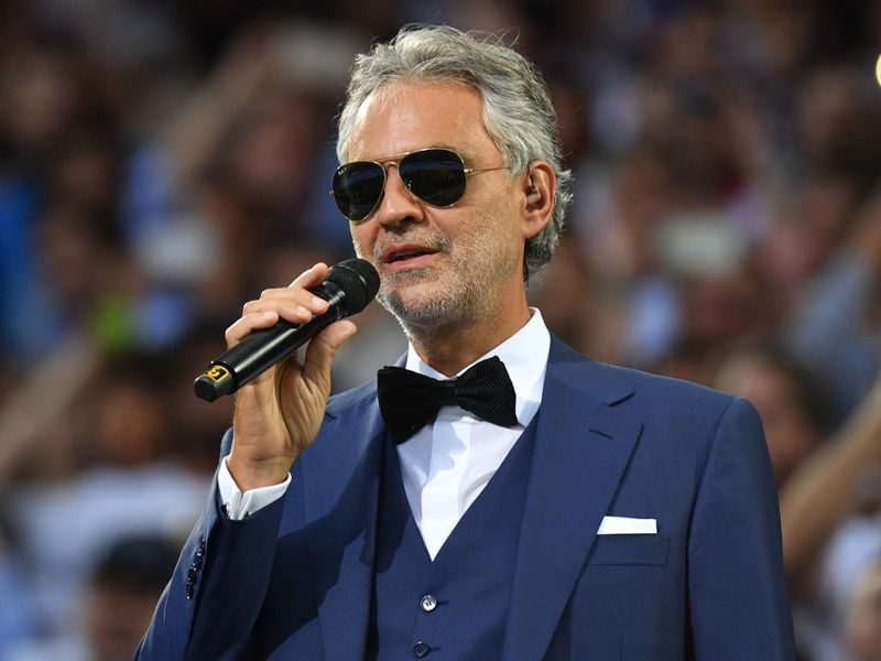 tenor italian andrea bocelli coronavirus
