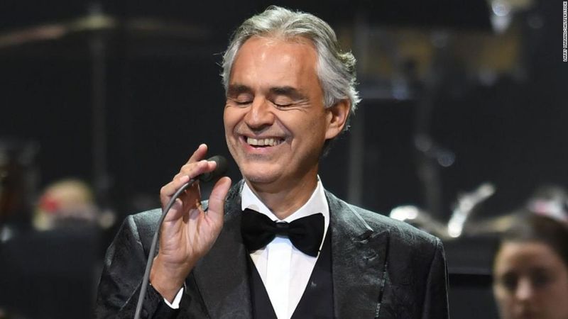tenor italian andrea bocelli coronavirus