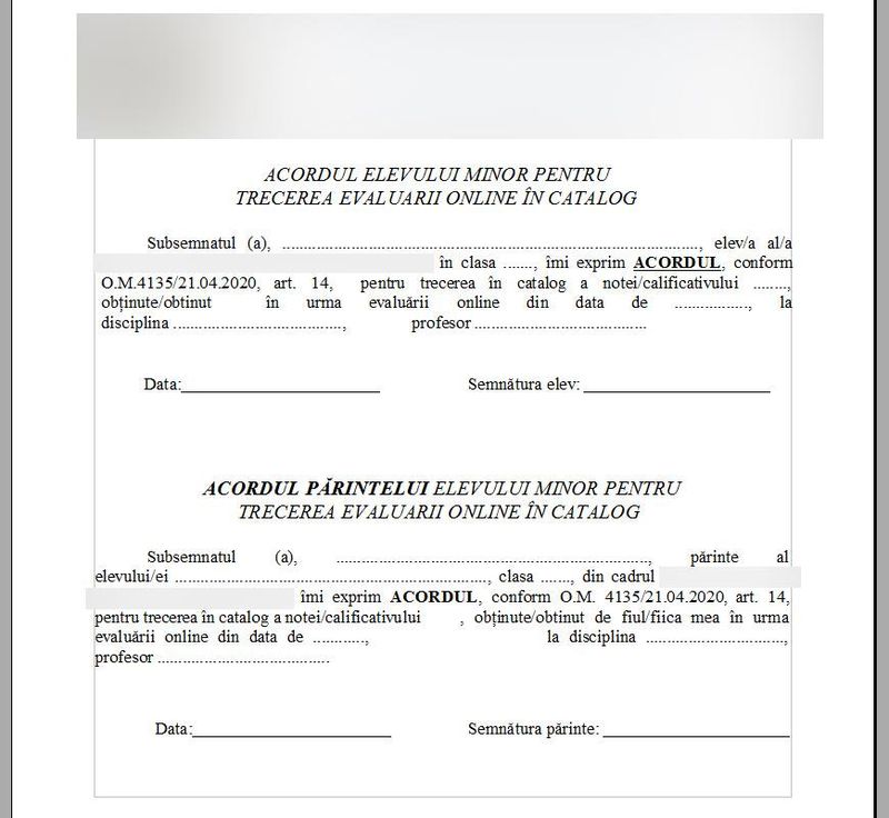 Încheierea mediilor 2020