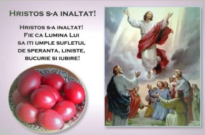 Hristos s-a Înălţat / Adevărat s-a Înălţat: mesaje, urări, felicitări pentru Înălţarea Domnului 2020