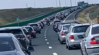 Avertizare Infotrafic: Trafic intens pe A2 Bucureşti - Constanţa