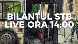 nicușor dan troleibuz a luat foc