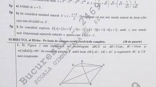 Subiecte EDU.ro 2020 Matematică - Evaluare Naţională: C&acirc;t fac 60 - 20 : 2=?