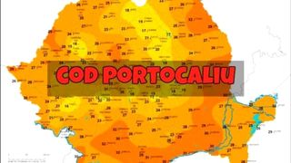 Cod portocaliu de inundații. Avertisment privind producerea de viituri