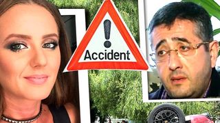 VIDEO| Iubita milionarului Ciro Castellano a provocat un accident ca &icirc;n filme &icirc;n cartierul bogaților din Capitală