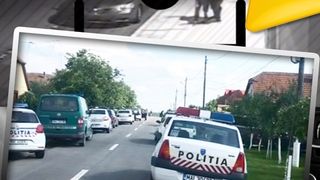 VIDEO | Fată "răpită" de o maşină neagră