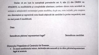 Model contestaţie Evaluare Naţională 2020: Descarcă cererea online!