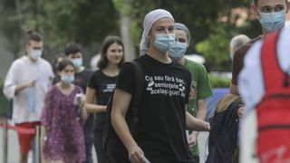 Ținuta neașteptată a unui elev care a susținut proba la bacalaureat