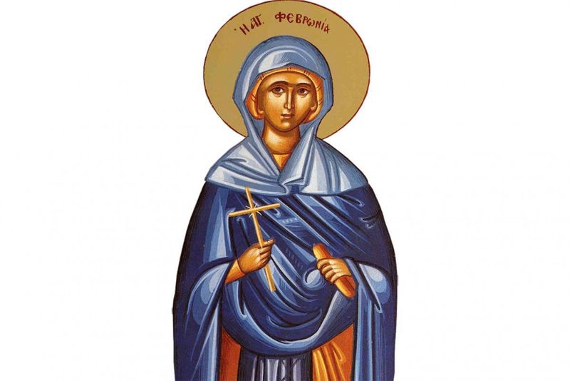 Calendar creștin ortodox. 25 iunie. Sfânta Mare Muceniță Fevronia