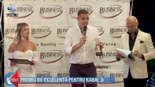 VIDEO| Premiu de excelență pentru Kanal D