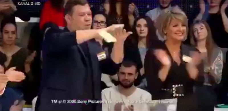 Silvia Ioniță și Mihai Ghiță roata norocului