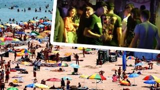 VIDEO| Regulile nu sunt respectate! Umăr la umăr, pe litoral