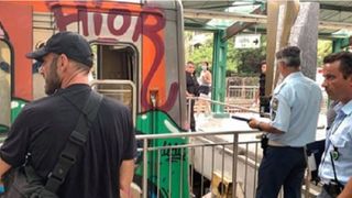 Accident de tren &icirc;n Atena. Opt persoane au fost rănite