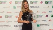 Simona Halep poartă rochii negre