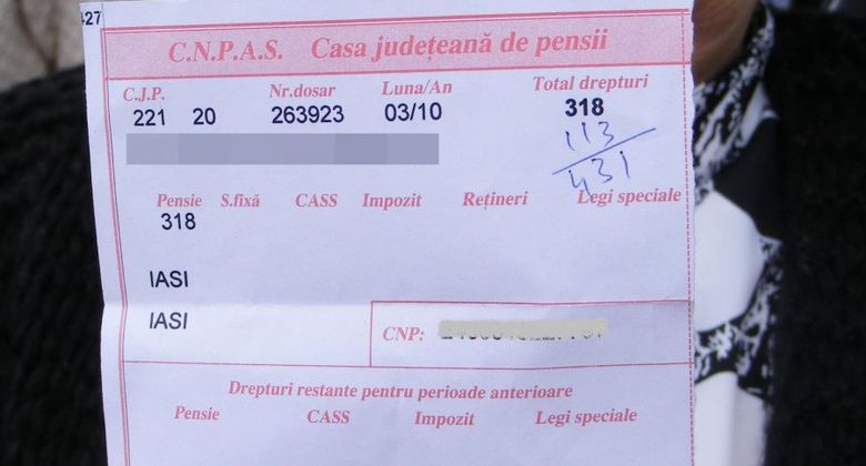 Pensie în România Pensie