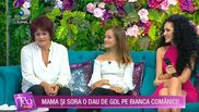 Bianca Comănici, mama şi sora ei, la Teo Show