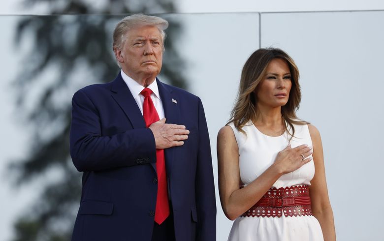 Melania și Donald Trump