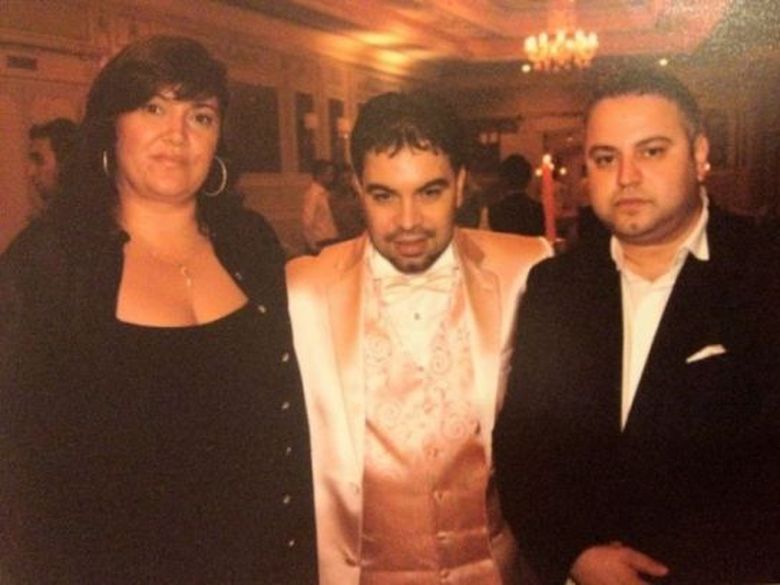 Florin Salam împreună cu fratele lui Fratele lui Florin Salam a murit