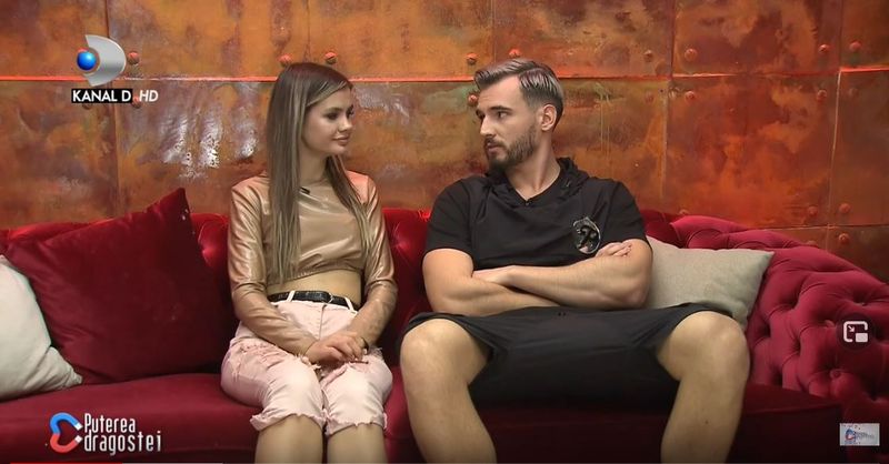 Andreea si Marinescu cel mai nou cuplu de la Puterea Dragostei