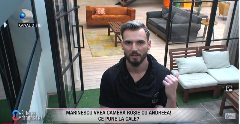 Marinescu solicită camera roșie cu Andreea 