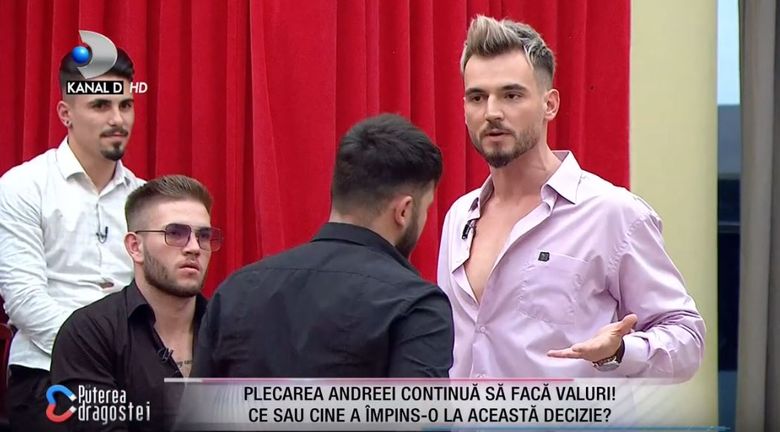 Andreea a părăsit casa Puterea Dragostei, iar concurentele l-au atacat pe Marinescu! "Ţi-a dat papucii!" Andreea a părăsit casa Puterea Dragostei, iar concurentele l-au atacat pe Marinescu! "Ţi-a dat papucii!"