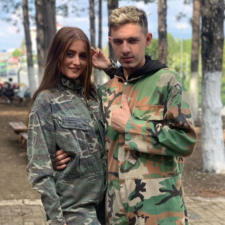 Cristian Comănici alături de Mariana Cristian Comănici