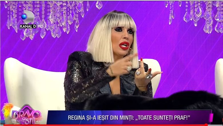Raluca Bădulescu explică nervoasă în platou Raluca Bădulescu explică nervoasă în platou
