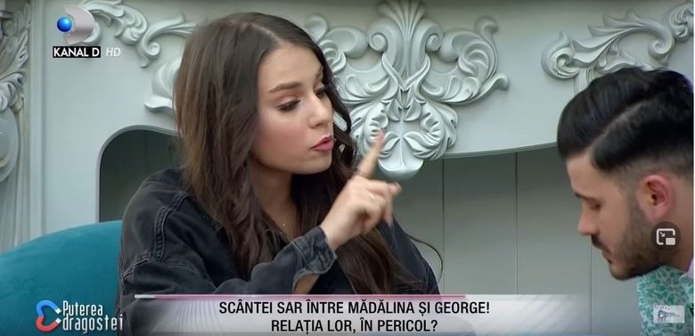 Mădălina vrea să părăsească emisiunea “Puterea Dragostei” Mădălina vrea să părăsească emisiunea “Puterea Dragostei”