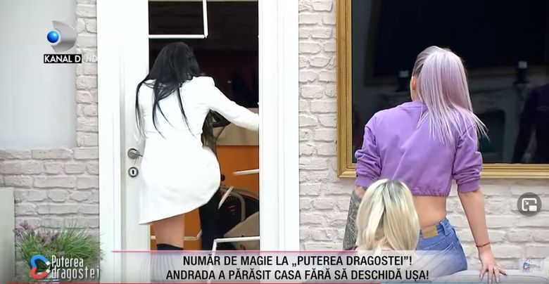 Andrada a părăsit emisiunea “Puterea Dragostei”, după ce a spart ușa! "Eu nu sunt la pușcărie aici..." Andrada a părăsit emisiunea “Puterea Dragostei”, după ce a spart ușa! "Eu nu sunt la pușcărie aici..."