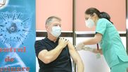Klaus Iohannis s-a vaccinat anticoronavirus