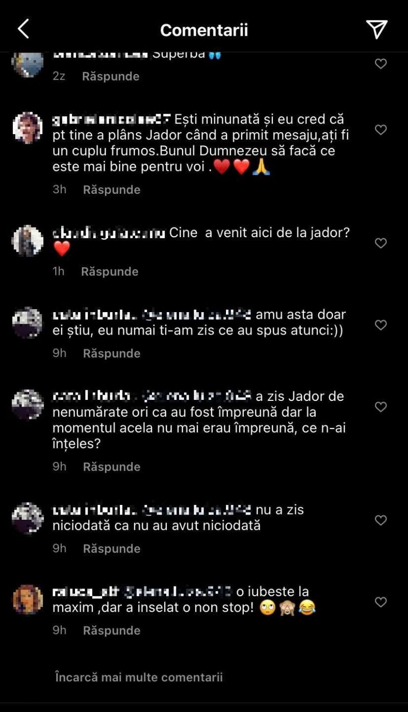 jador mesaj de la fosta iubita