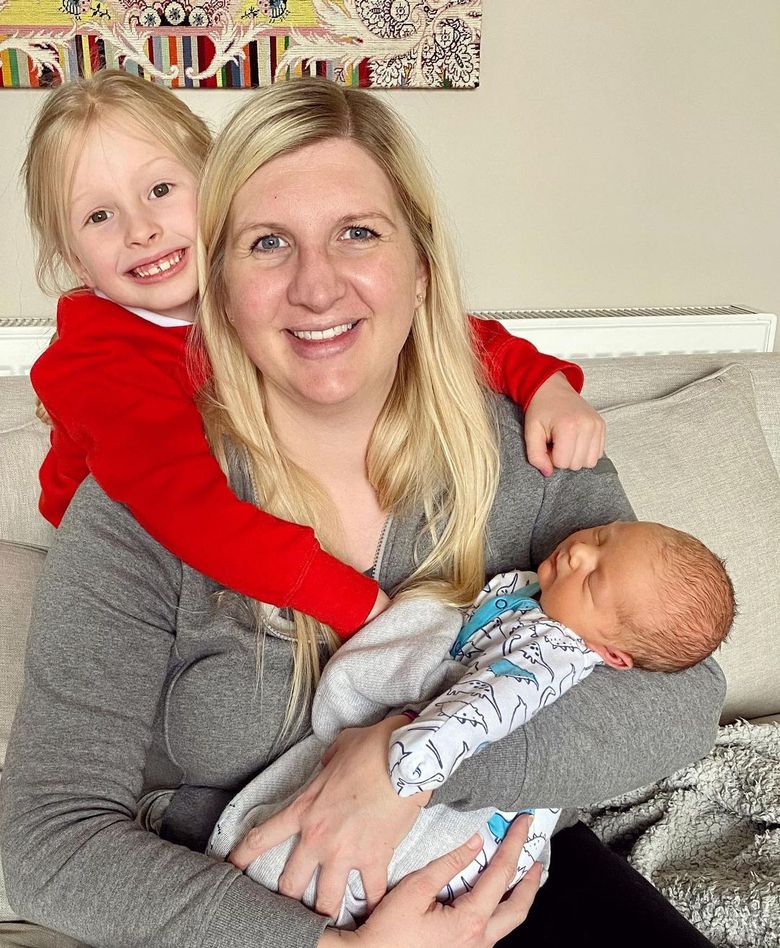 becky adlington mamica pentru a doua oara