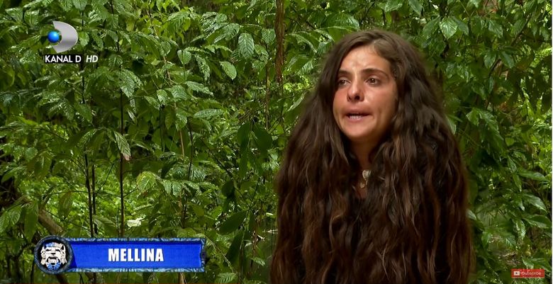 Mellina a cedat psihic și a plâns în hohote! "Gata! Mellina afară!" Mellina își dorește să părăsească Survivor România 2021